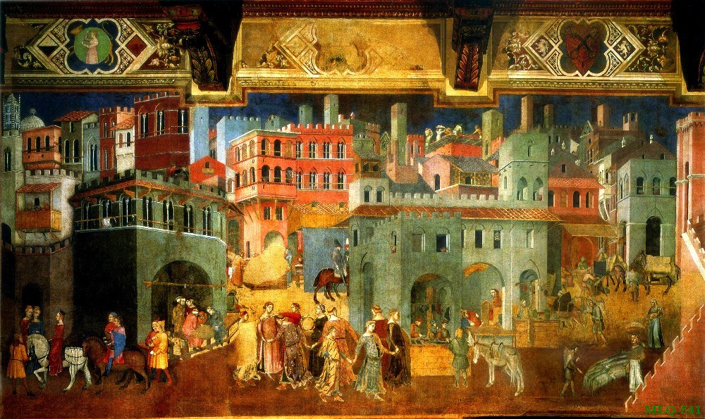 Tranh sơn dầu làng quê MLQ-541